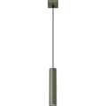 Chandelier on a string LAGOS 1xGU10/10W/230V green