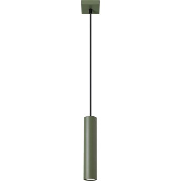 Chandelier on a string LAGOS 1xGU10/10W/230V green