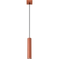 Chandelier on a string LAGOS 1xGU10/10W/230V red