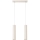 Chandelier on a string LAGOS 2xGU10/10W/230V creamy