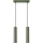 Chandelier on a string LAGOS 2xGU10/10W/230V green