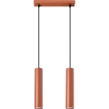 Chandelier on a string LAGOS 2xGU10/10W/230V red