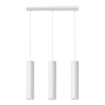 Chandelier on a string LAGOS 3 3xGU10/10W/230V white