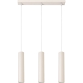 Chandelier on a string LAGOS 3xGU10/10W/230V creamy