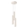 Chandelier on a string LAGOS 3xGU10/10W/230V creamy