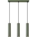 Chandelier on a string LAGOS 3xGU10/10W/230V green