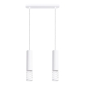 Chandelier on a string LAMI 2xGU10/10W/230V white
