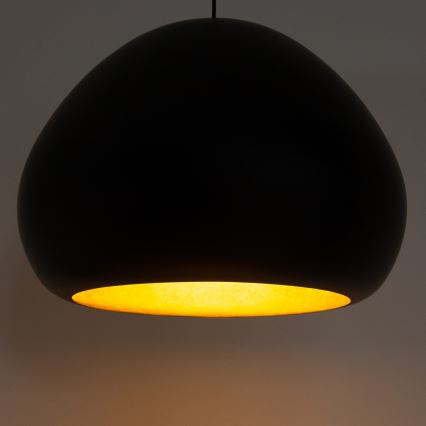 Chandelier on a string LAVA 1xE27/15W/230V black/gold