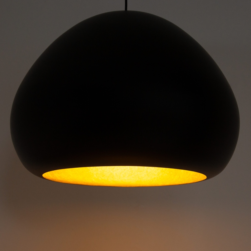Chandelier on a string LAVA 1xE27/15W/230V black/gold