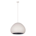 Chandelier on a string LAVA 1xE27/15W/230V creamy/black