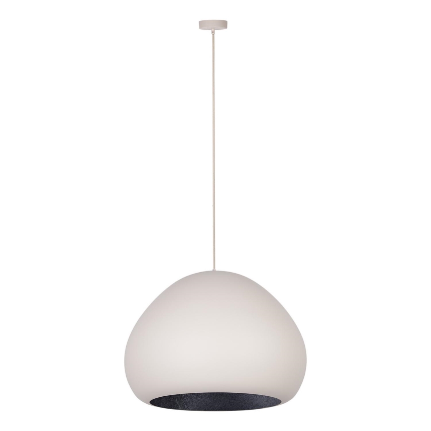 Chandelier on a string LAVA 1xE27/15W/230V creamy/black