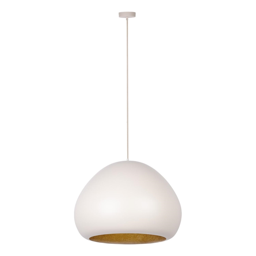 Chandelier on a string LAVA 1xE27/15W/230V creamy/gold