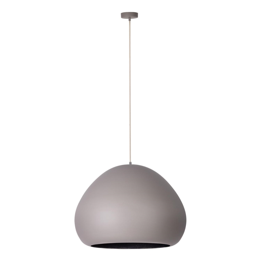 Chandelier on a string LAVA 1xE27/15W/230V taupe/black