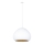 Chandelier on a string LAVA 1xE27/15W/230V white/gold