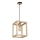 Chandelier on a string LEGNO 1xE27/60W/230V