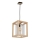 Chandelier on a string LEGNO 1xE27/60W/230V