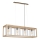 Chandelier on a string LEGNO 4xE27/60W/230V