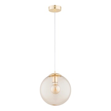 Chandelier on a string LEILA 1xE27/15W/230V gold