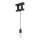 Chandelier on a string LEON 1xE27/60W/230V beech - FSC certified