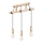 Chandelier on a string LEON 3xE27/60W/230V beech - FSC certified