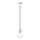 Chandelier on a string LEONARDO ROPE 1xE27/10W/230V white