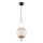 Chandelier on a string LERANS 1xE27/60W/230V