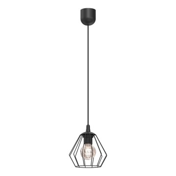 Chandelier on a string LETI 1xE27/15W/230V black