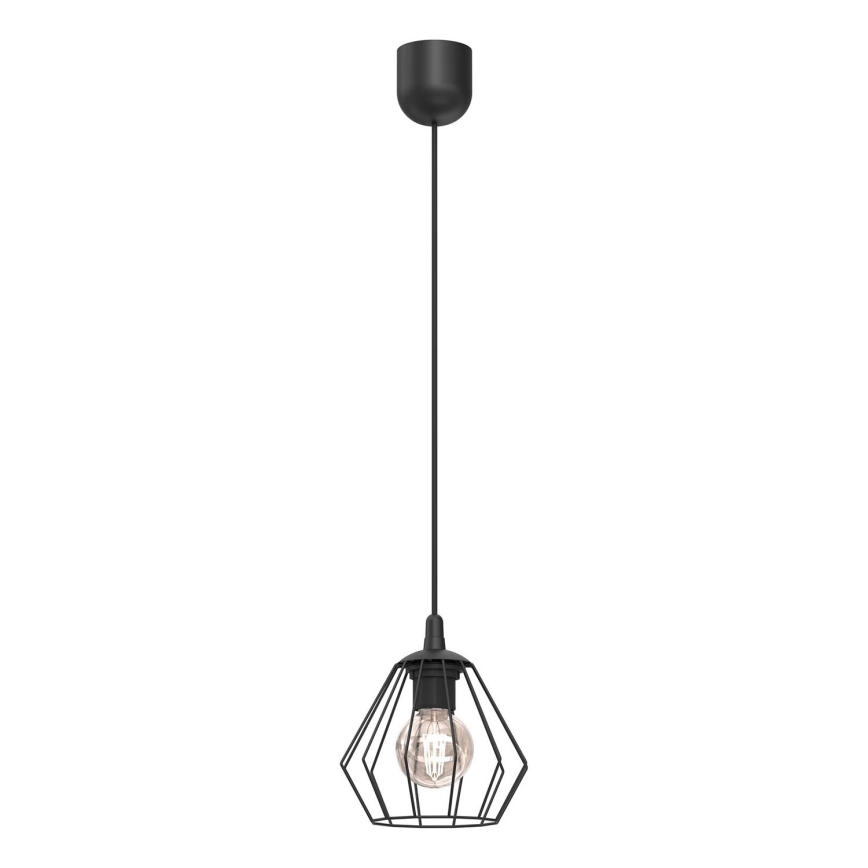 Chandelier on a string LETI 1xE27/15W/230V black