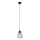 Chandelier on a string LEYO 1xE27/15W/230V black