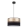 Chandelier on a string LIMA 1xE27/60W/230V gold/black