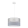 Chandelier on a string LIMA 1xE27/60W/230V grey