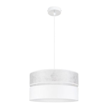 Chandelier on a string LIMA 1xE27/60W/230V white