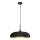Chandelier on a string LINCOLN 1xE27/60W/230V d. 45 cm black