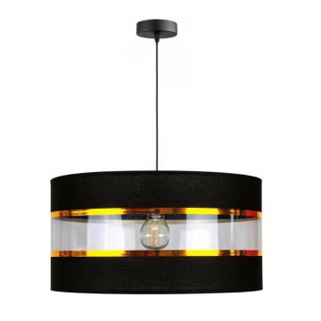 Chandelier on a string LIND 1xE27/60W/230V black