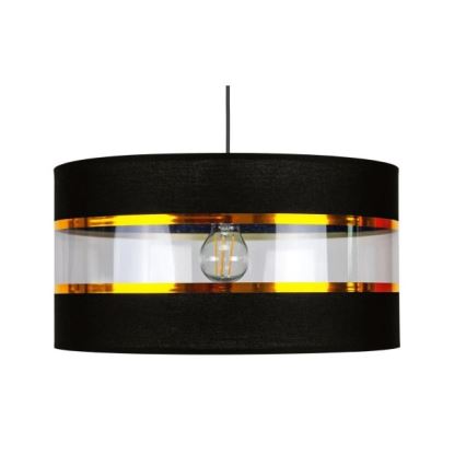 Chandelier on a string LIND 1xE27/60W/230V black