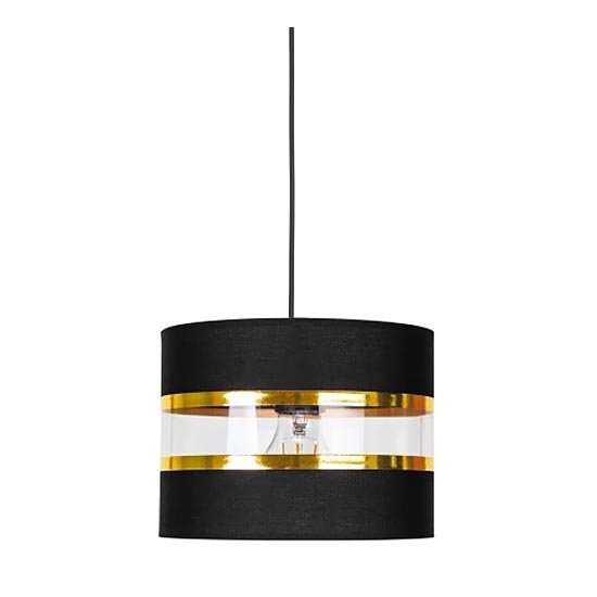 Chandelier on a string LIND 1xE27/60W/230V black