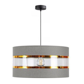 Chandelier on a string LIND 1xE27/60W/230V grey