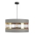 Chandelier on a string LIND 1xE27/60W/230V grey
