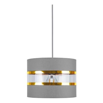 Chandelier on a string LIND 1xE27/60W/230V grey