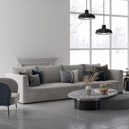 Chandelier on a string LINEA 1xGX53/12W/230V black