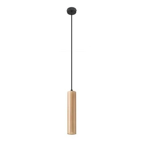 Chandelier on a string LINO 1xGU10/40W/230V beech