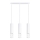 Chandelier on a string LIRO 3xGU10/10W/230V white