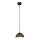 Chandelier on a string LISA BLACK 1xE27/60W/230V