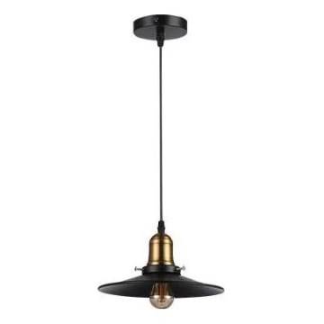 Chandelier on a string LOFT 1xE27/60W/230V d. 22 cm black
