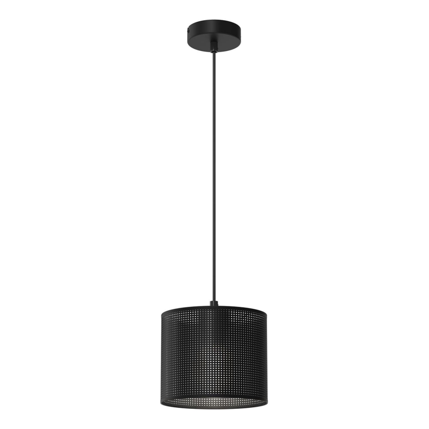 Chandelier on a string LOFT SHADE 1xE27/60W/230V d. 18 cm black