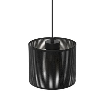 Chandelier on a string LOFT SHADE 1xE27/60W/230V d. 18 cm black