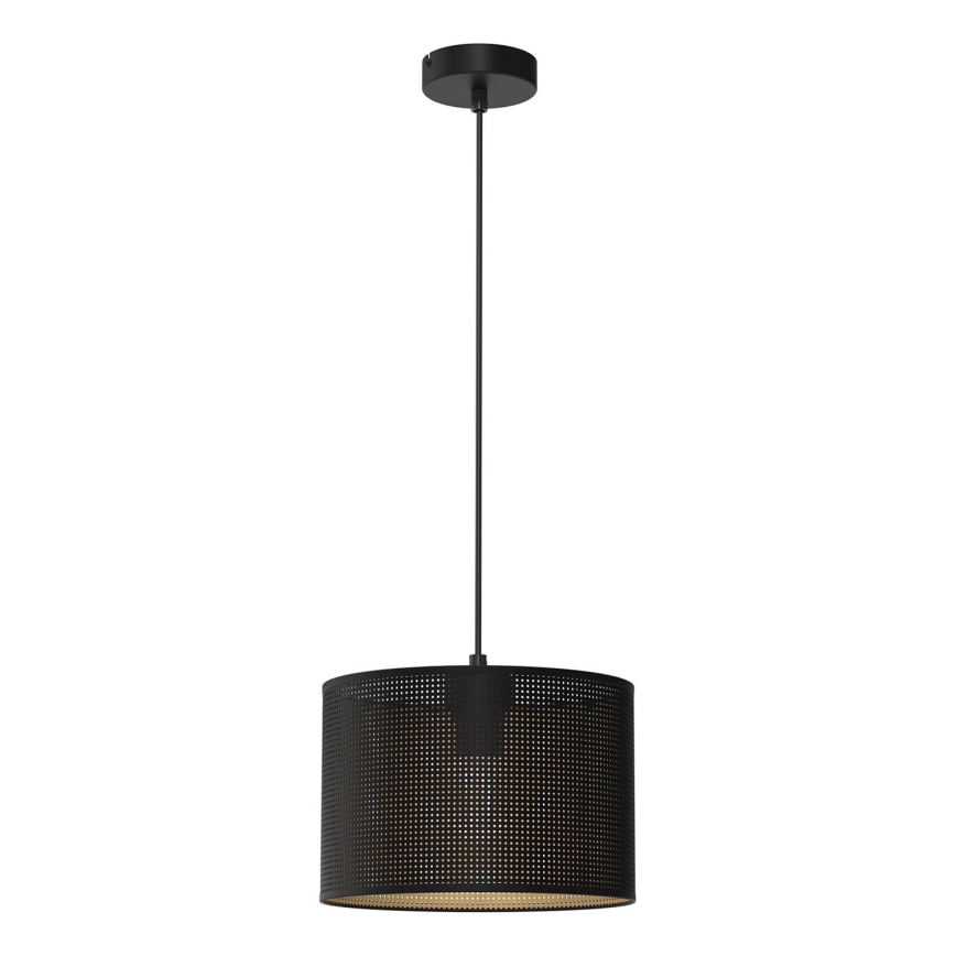 Chandelier on a string LOFT SHADE 1xE27/60W/230V d. 25 cm black/gold