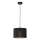 Chandelier on a string LOFT SHADE 1xE27/60W/230V d. 25 cm black/gold