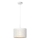 Chandelier on a string LOFT SHADE 1xE27/60W/230V d. 25 cm white/gold