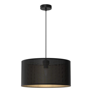 Chandelier on a string LOFT SHADE 1xE27/60W/230V d. 40 cm black/gold